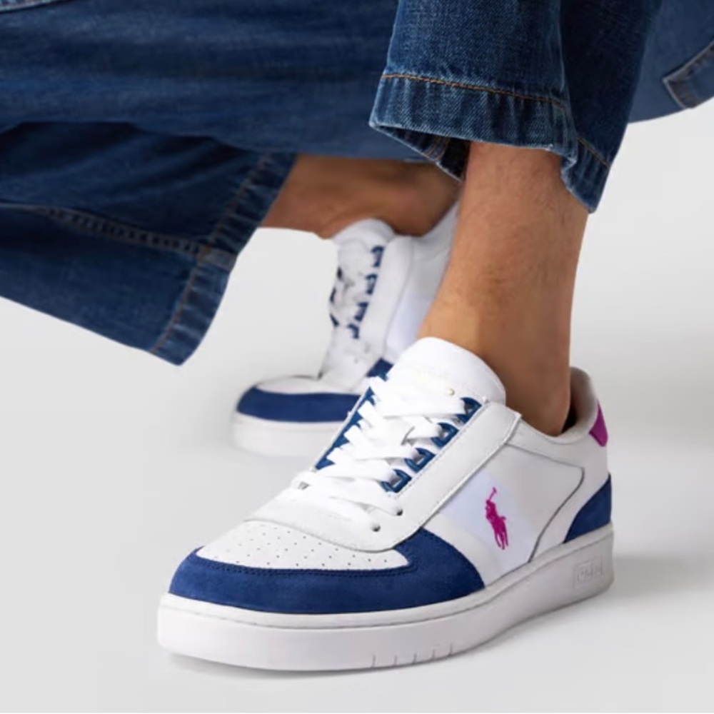 11.5 Polo Ralph Lauren men’s leather sneakers